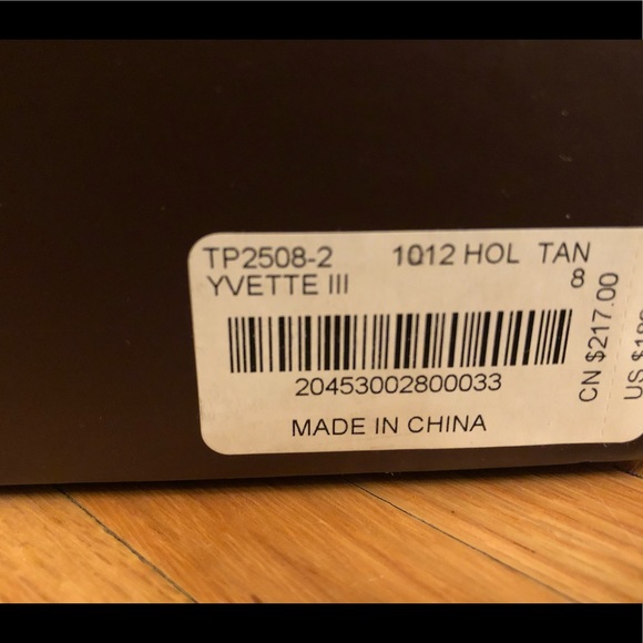 Brown suede and later Bebe high platform boots. - Picture 5 of 6